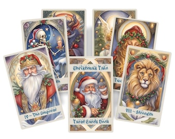 Christmas Tale Tarot Deck: Novelty Fortune Telling Cards