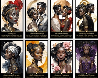 Life Situation Oracle Cards: African-American Fortune Telling Deck