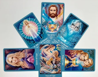 Jeu de tarot Heaven Faith. Tarot aux messages de sagesse