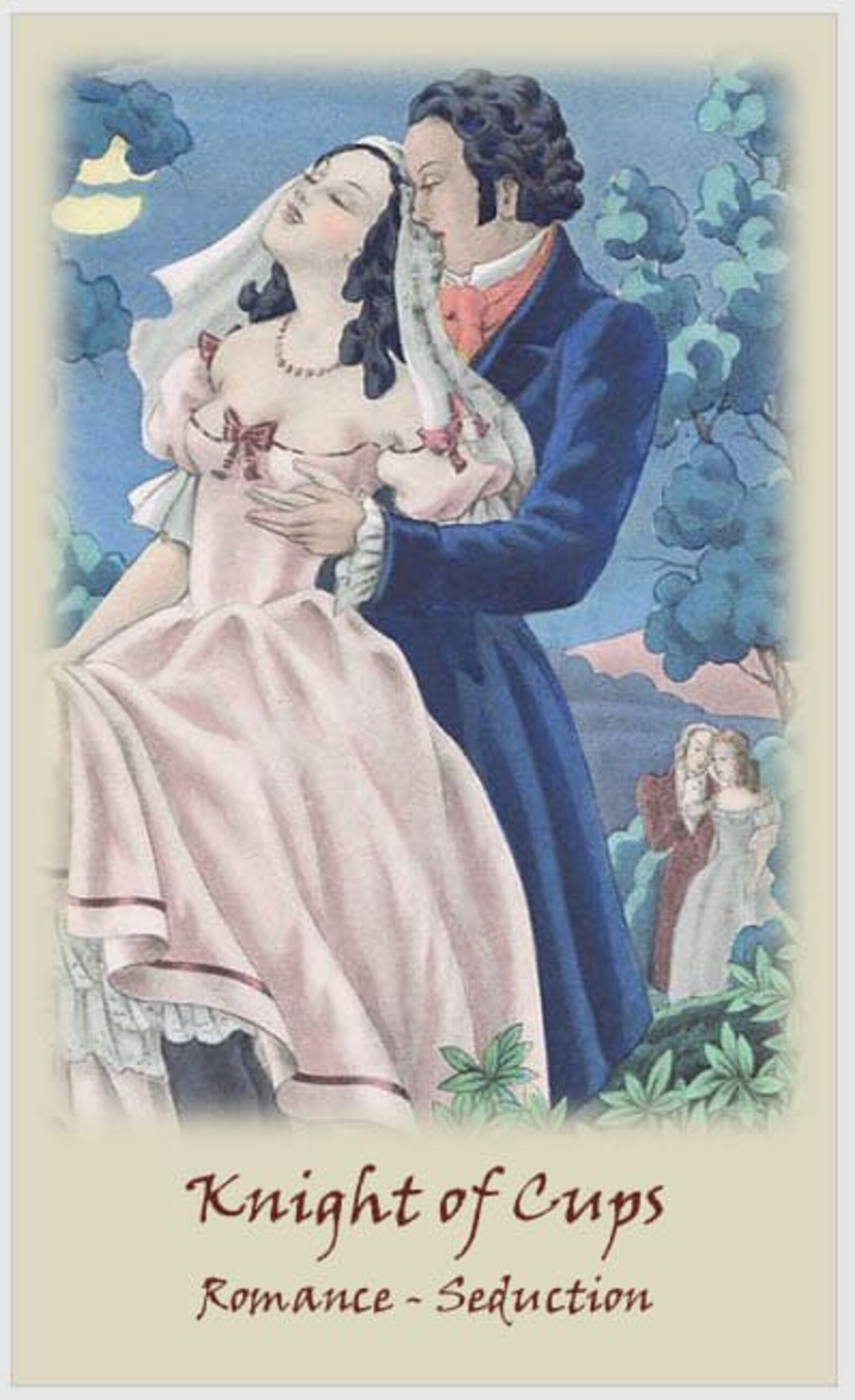 Romantic Love Tarot Deck. Watercolor Tarot Cards - Etsy