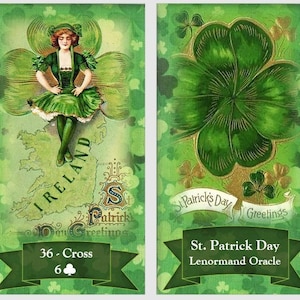 Deck Oracle Lenormand de la Saint-Patrick