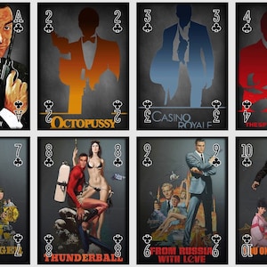 007 speelkaarten. Poker- en bridgekaarten