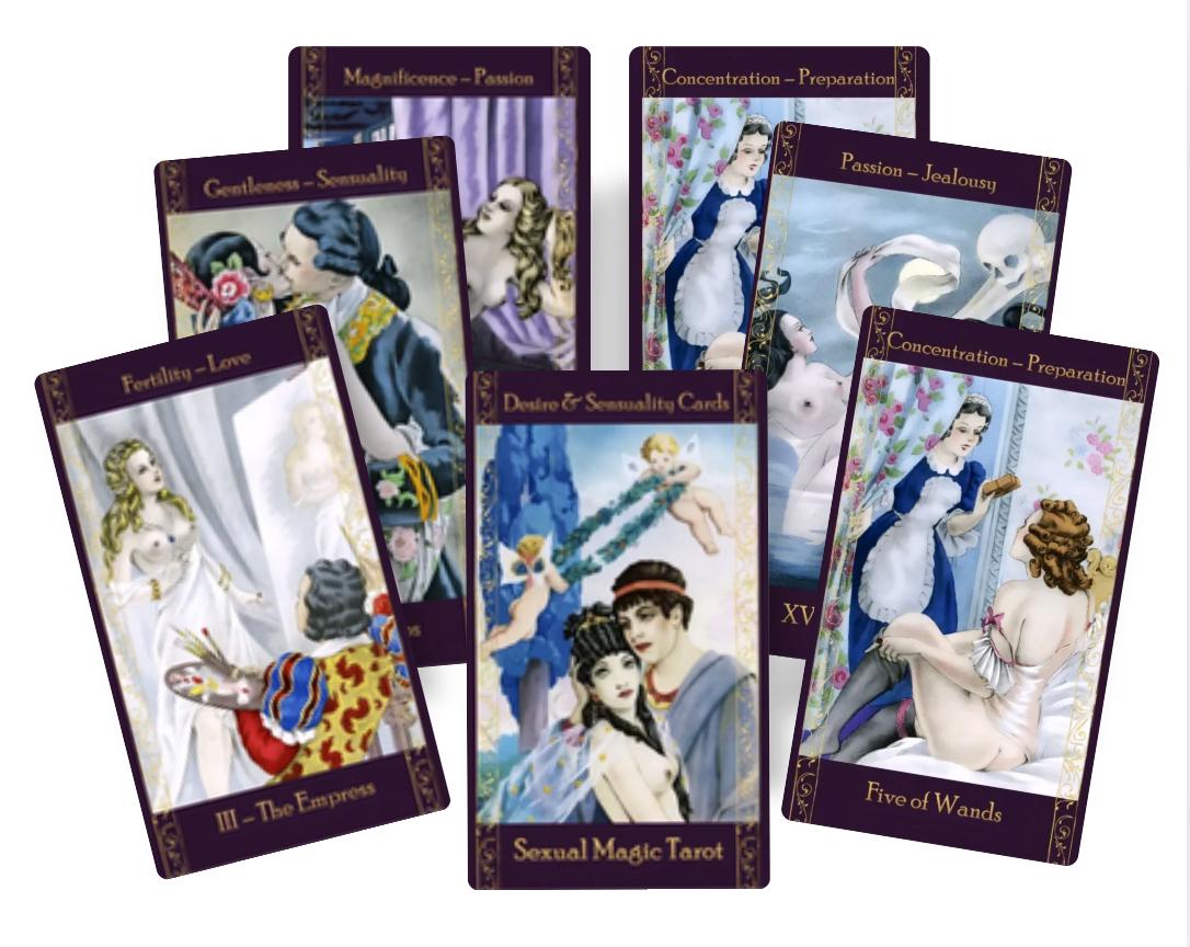 Sexual Magic Tarot Deck. Watercolor Tarot Cards - Etsy