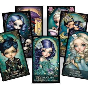 Kipper cards. Oracle of Bavarian Miracles. Extended version.