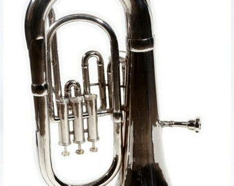 Indian Euphonium & Tubas Wind Musical Instrument With Case