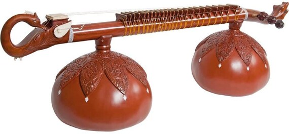 Veena Pro Rudra Veena Been Superb Tun Wood Dragon Head Beauty