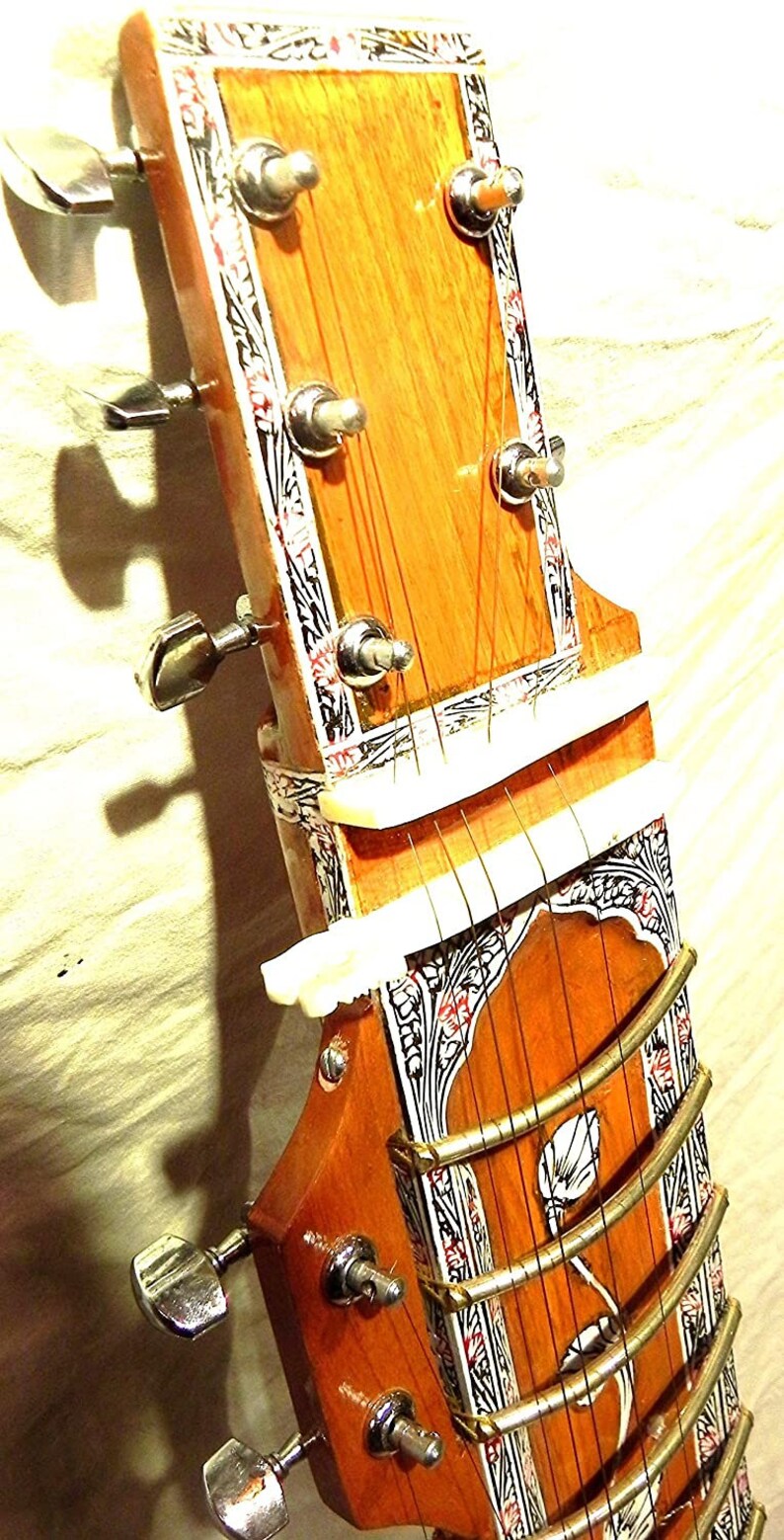 Indian Handmade Electric Sitar Shri Ravi Shankar Style Etsy