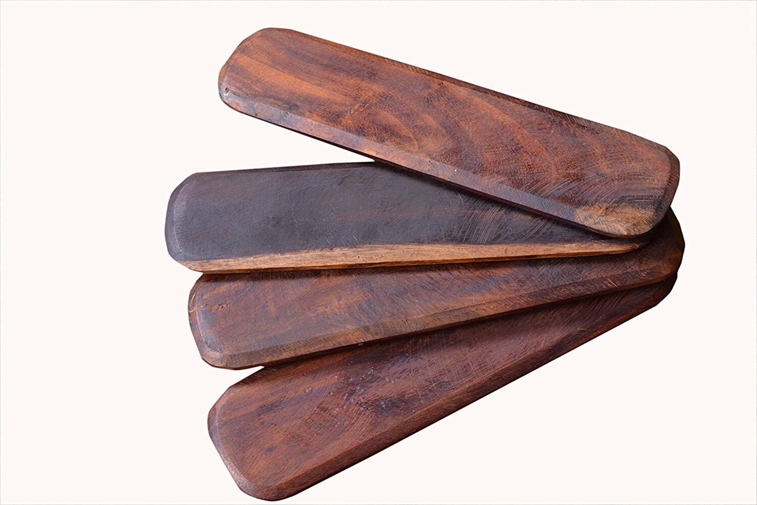 Sheesham Wood Indian Khartal Etsy