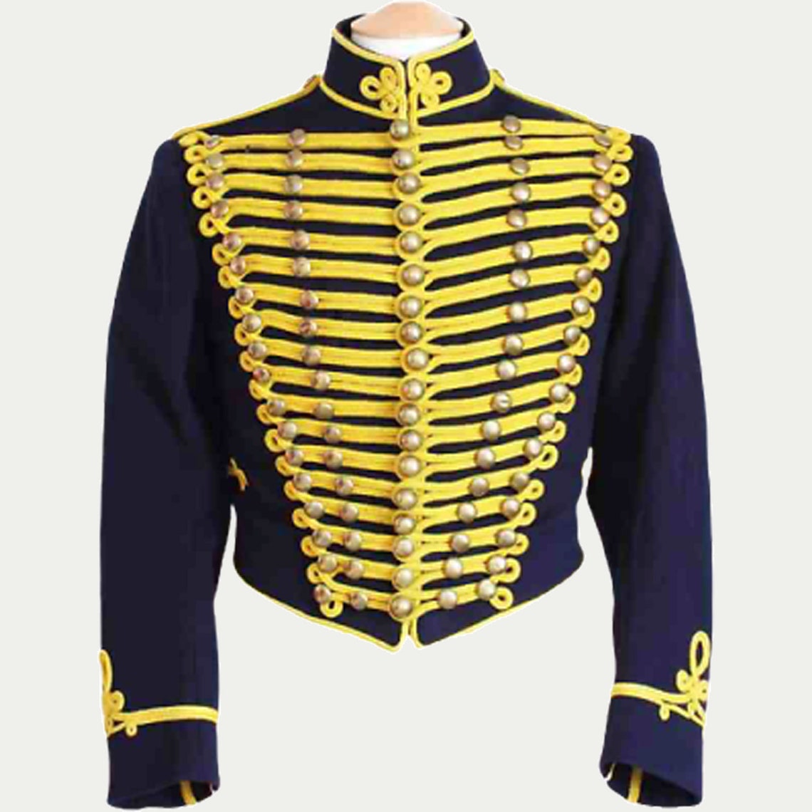 Mens Napoleonic Hussar Uniform Tunic JacketMens Fashion Etsy