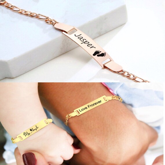 Baby Mom Name Bracelet Toddler Mother Matched Bracelet Personalized Birthday Girl Gift Custom Baby Shower Idea Infant Baptism Etsy Australia