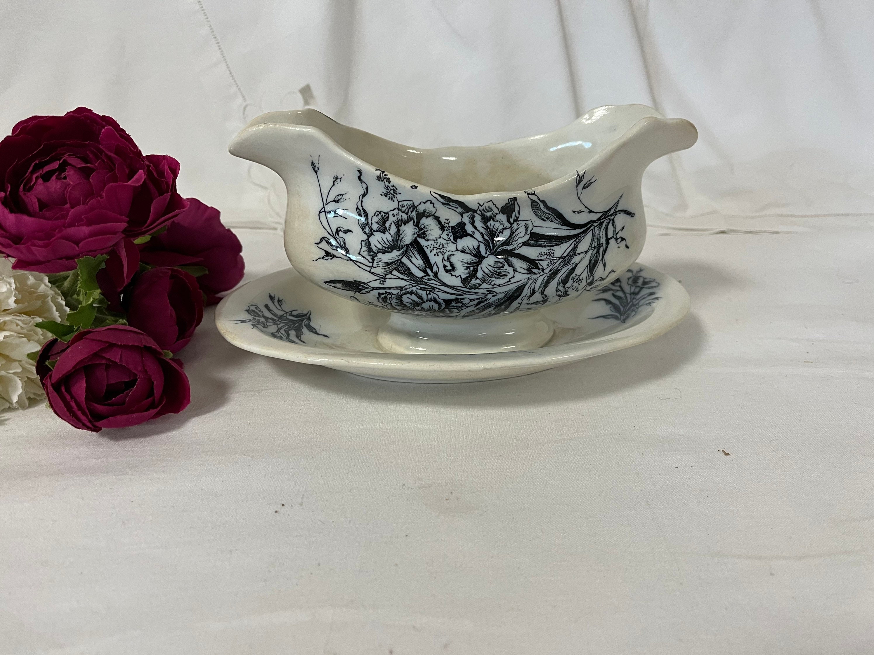 Saucière Ancienne Terre de Fer La Manufacture d'onnaing