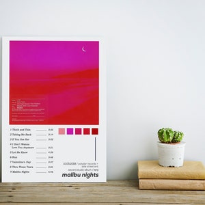 Lany Set Of 3 Lany Malibu Nights Mama S Boy Album Cover Etsy