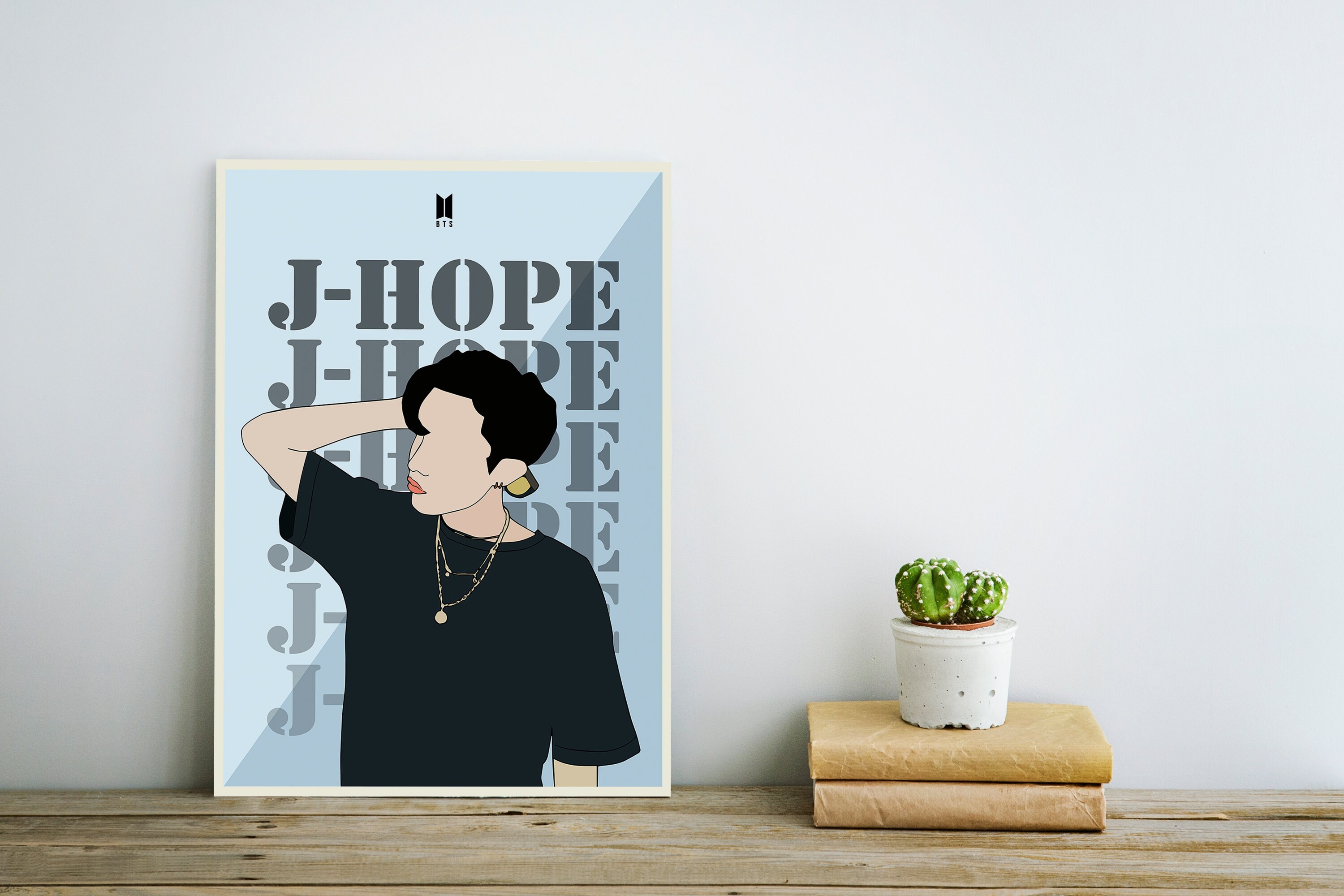 BTS JHOPE Dynamite Inspired Poster / Room Decor Wall Art | Etsy