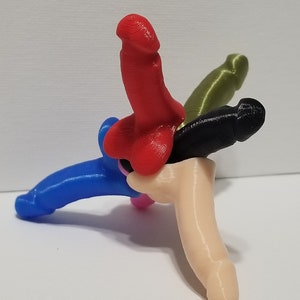 Mini imán de pene impreso en 3D: gran regalo de broma, despedida de soltera o novedad.