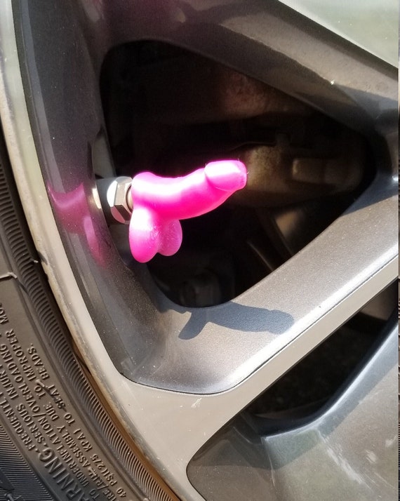 There Are Now Prank Weenie Shaped Tire Valve Stem Caps That You