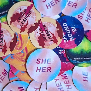 Paquete a granel de 35 pegatinas del Orgullo - [pegatinas]
