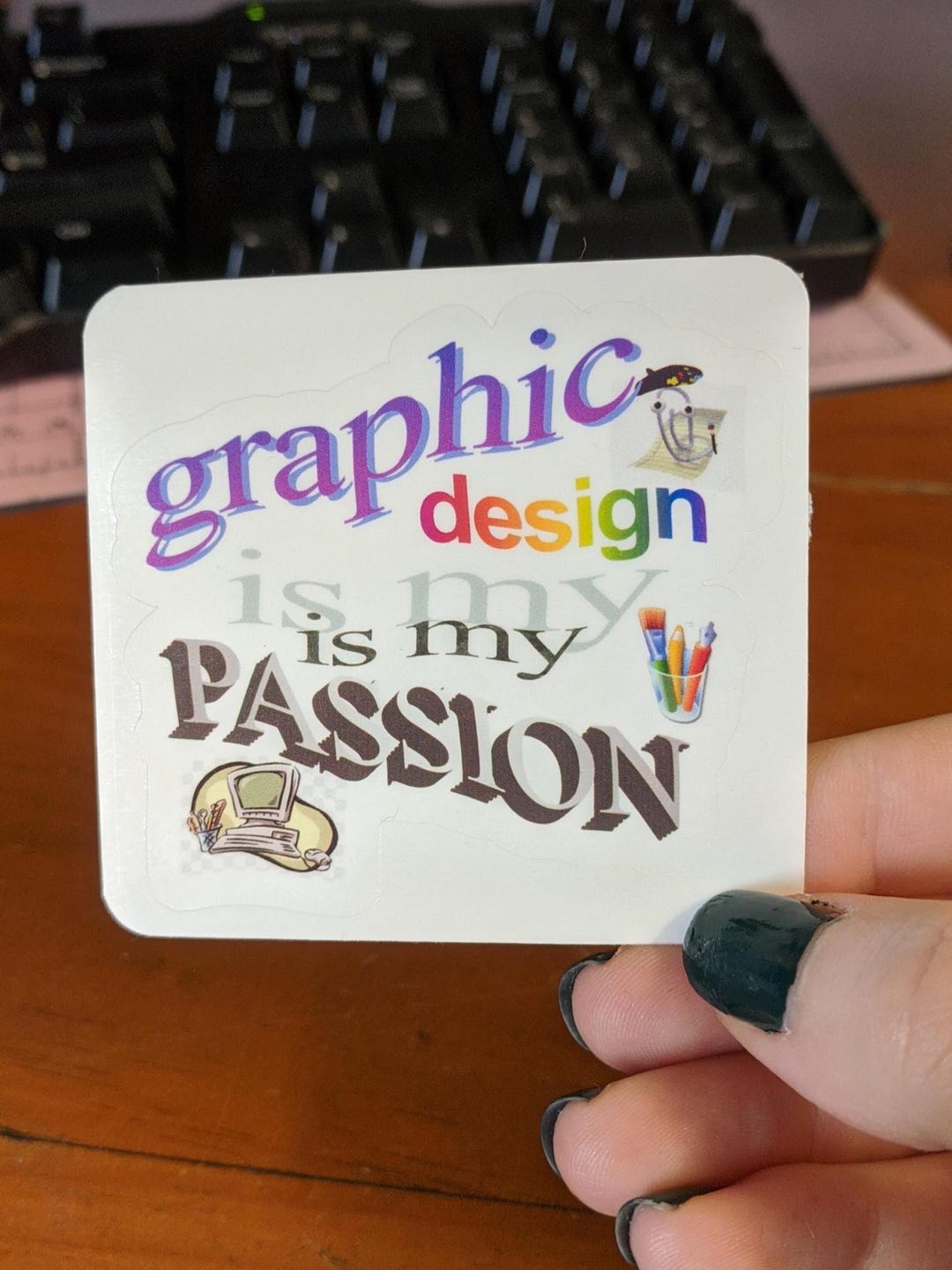 Graphic Design is My Passion [sticker] - Etsy