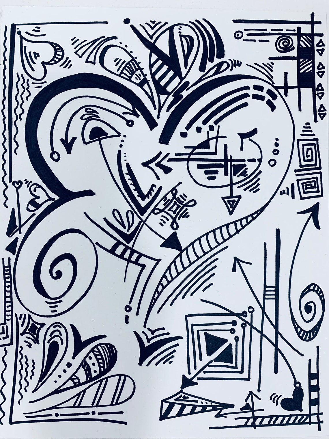 doodle minimalist drawing ideas