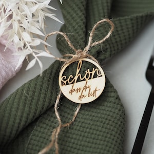 Gastgeschenk „schön, dass du da bist“  Hochzeit Taufe Kommunion