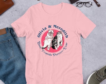Olivia and Meredith Best Friends Purr Ever Shirt Etsy Denmark