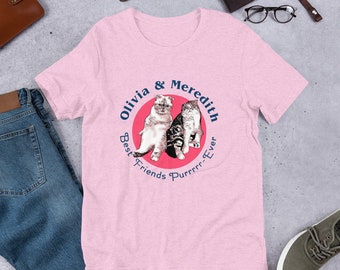 Olivia y Meredith Mejores Amigos Purr Ever Camisa Etsy Mexico