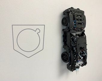 Wall Mount for LEGO Technic Batmobile (42127) • LEGO Car Display Stand • Wall Display Bracket for LEGO