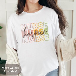 Hospiz Krankenschwester Shirt Unisex T-Shirt, Krankenschwester Geschenk, Krankenschwester Wertschätzung Top, medizinisches Beruf Shirt, Krankenpflege Studenten Geschenk