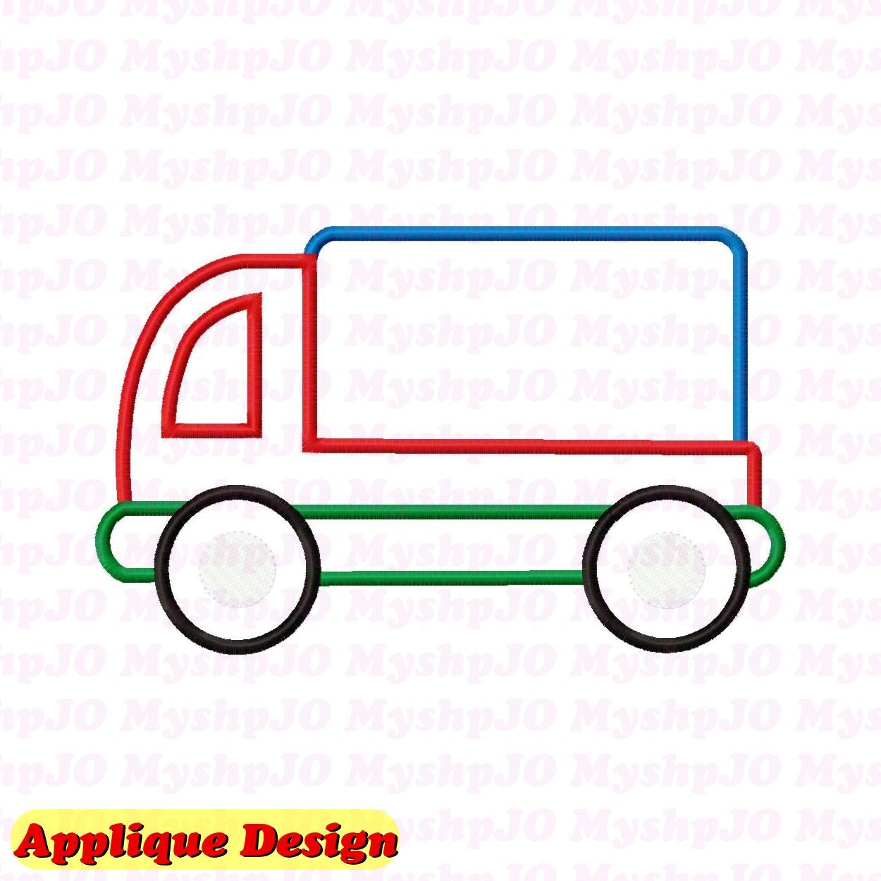 Box truck applique embroidery design instant download  etsy uk Box truck applique embroidery design instant download  etsy uk