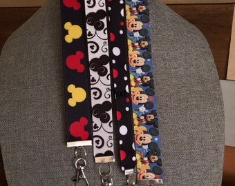 Mickey Mask Lanyards/Mickey Mask Holder/Disney Mask Holders/Haunted Mansion/Disney Treats - A BEST SELLER - 18in or 24in