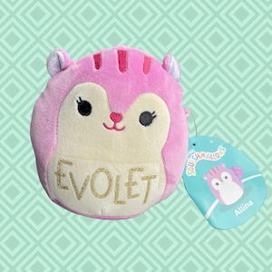 Squishmallow Plush Toys Personalized! Stuffed Toy Kids will LOVE for Birthdays, Easter, Christmas -  10in - Plus BONUS Squishmallow Sticker