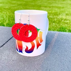 Phish Donut Earrings|Phish Earrings|Phish Fishman Donut Hanging Earrings|Great for Phish Concerts, Phish Events, and Phish Love Every Day!