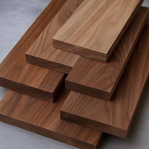 Solid Black Walnut Plank – Furniture Grade Wood Board  Woodworking & DIY Projects - Select  Size