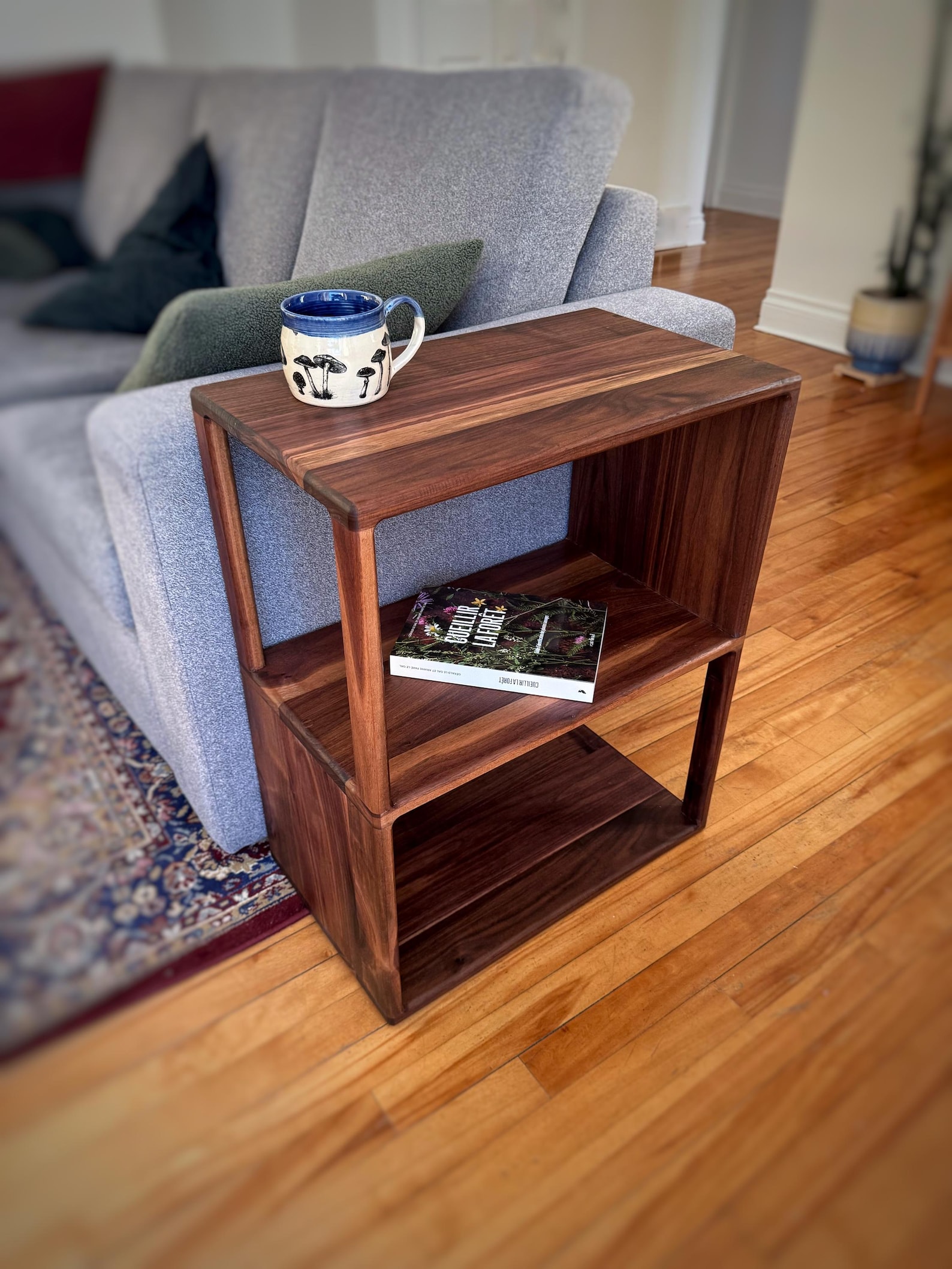 Twelve Inch Version - Luxury Mid Century Side Table - Luxury -end Table ...
