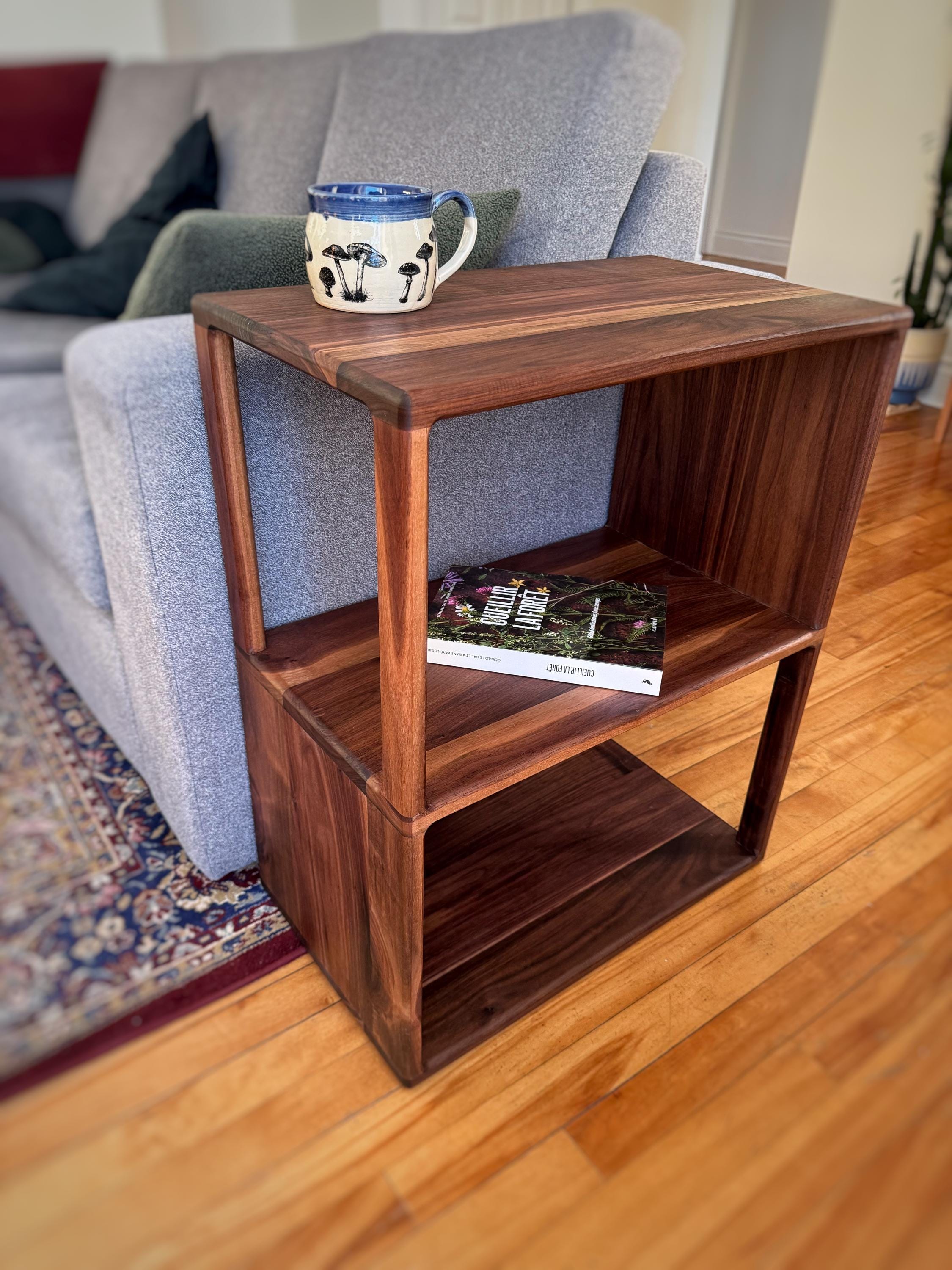 Twelve Inch Version - Luxury Mid Century Side Table - Luxury -end
