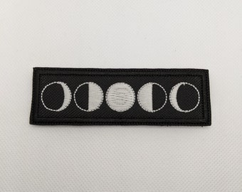 Moon Phases Patch - Glow in the Dark