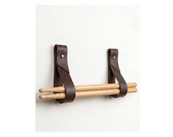 Leather Drumstick Wall Mount, Drum Stick Holder