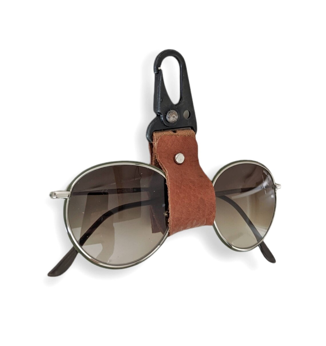 Leather Glasses Belt Holder Strap Reading Glasses Case Eye Etsy