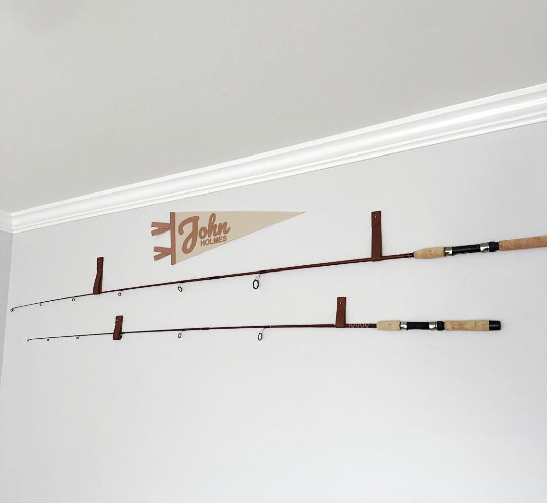 Vintage Fishing Rod Rack - Etsy