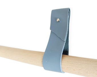 Leather Oar Hanger, Paddle Display Strap, Canoe Decor