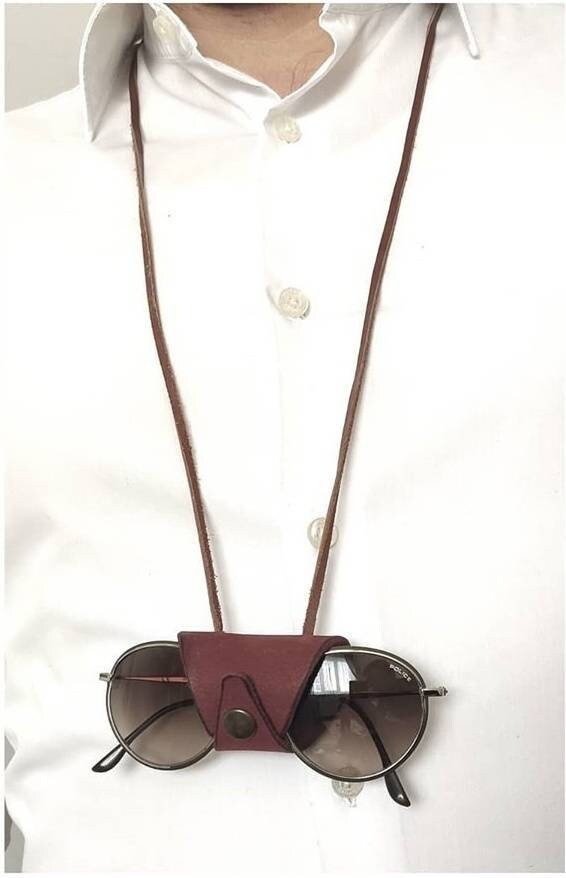 Glasses Holder Strap Reading Glasses Case Slim Neck Eyeglass Etsy