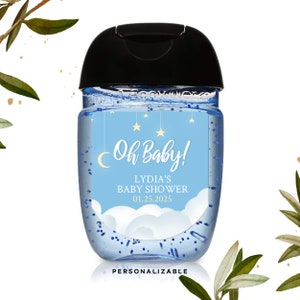 Oh Baby - Custom Hand Sanitizer Labels, Personalized Hand Sanitizer Labels, Pocketbac Compatible