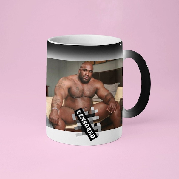 Mature/NSFW*Magic Man Morph Mug, Gag Gift, Funny Gift, Prank Mug