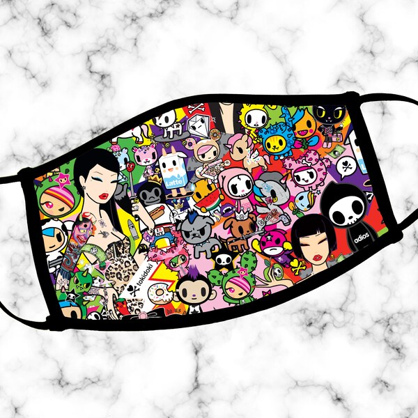 Funny Face Mask Kids - Etsy