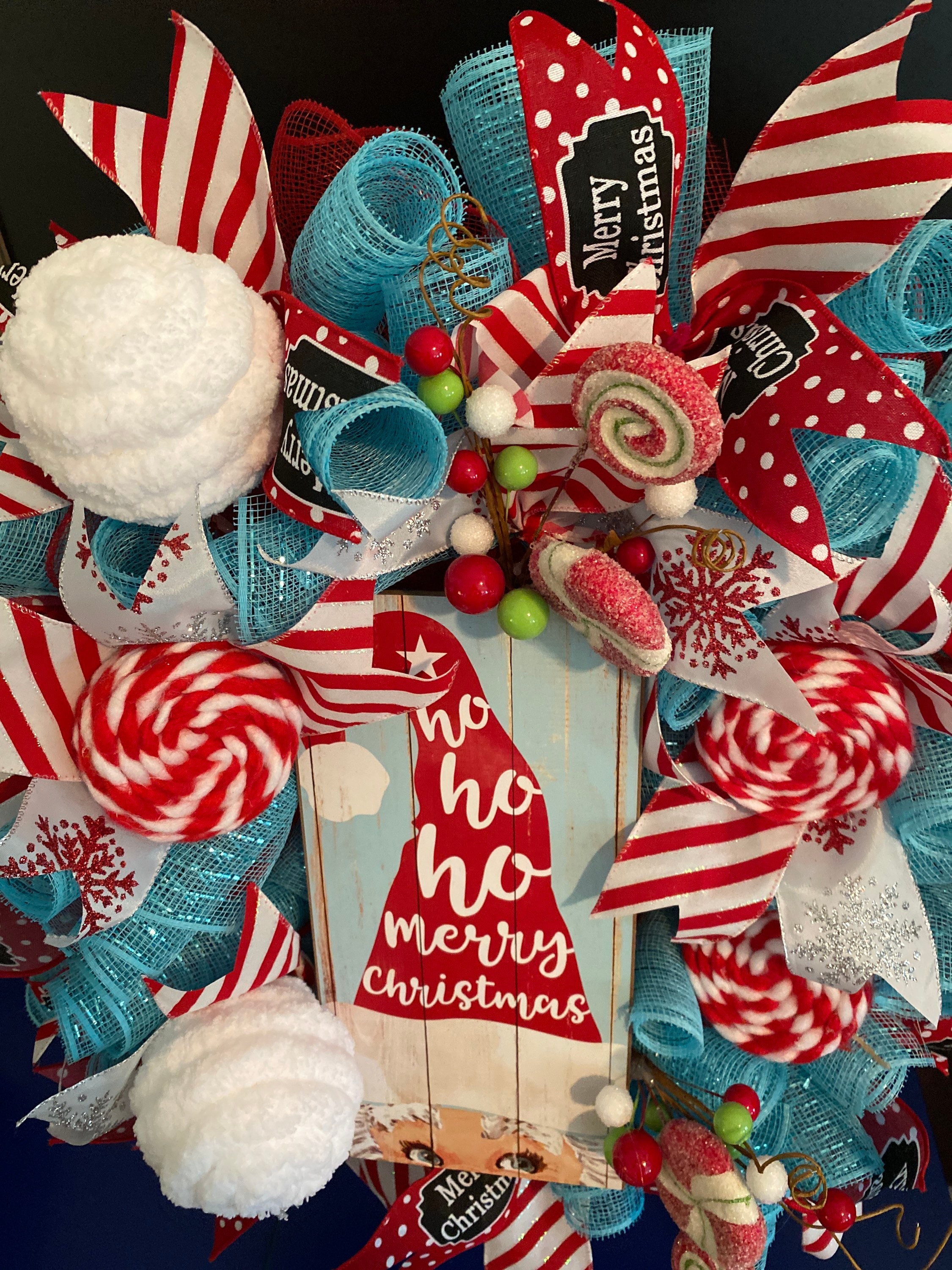 Ho Ho Ho Ho Merry Christmas Kranz | Etsy