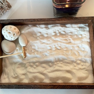 Zen Garden Life Balance 12" / geeststimulatie/boho/meditatie/zelfreflectie/unieke geschenken FREESHIPPING Housewarming-cadeau, unieke vintage