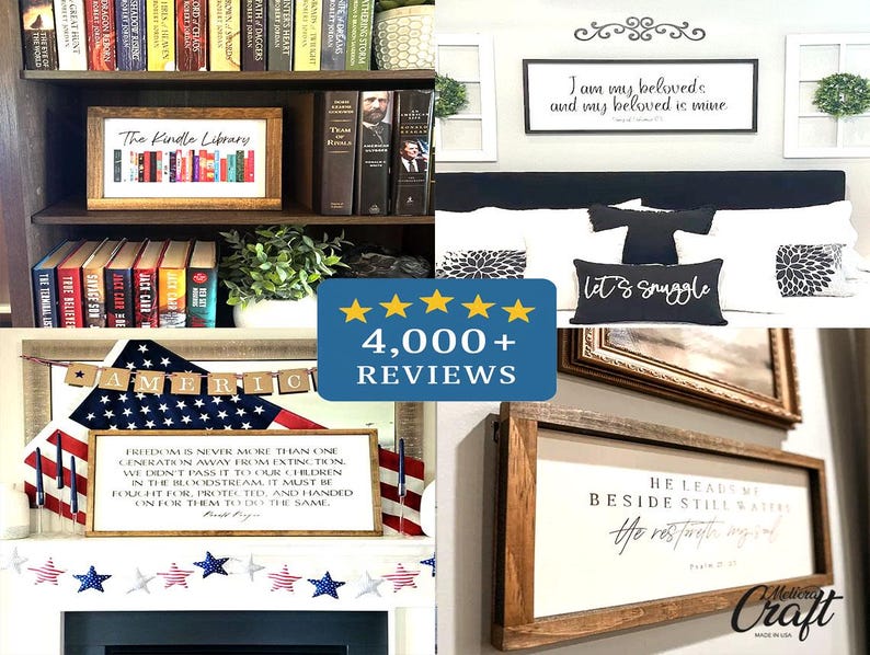 Custom Quote Wooden Sign – Personalized Wall Art Decor image 3