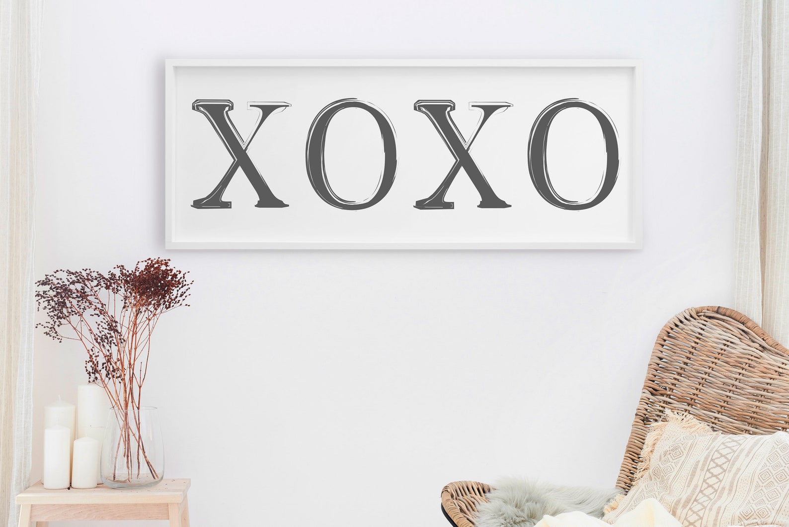 XOXO Sign Master Bedroom Wall Decor XOXO Bedroom Wall Etsy