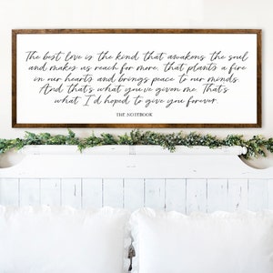 Bedroom Decor - Bedroom Wall Art - Above Bed Decor - Wall Decor - Signs Above Bed - Wood Signs - Bedroom Wall Decor Over The Bed - Farmhouse