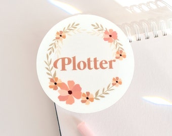 Plotter Sticker/Writing Sticker/ Writer Sticker/ Author Sticker/ Nanowrimo Sticker