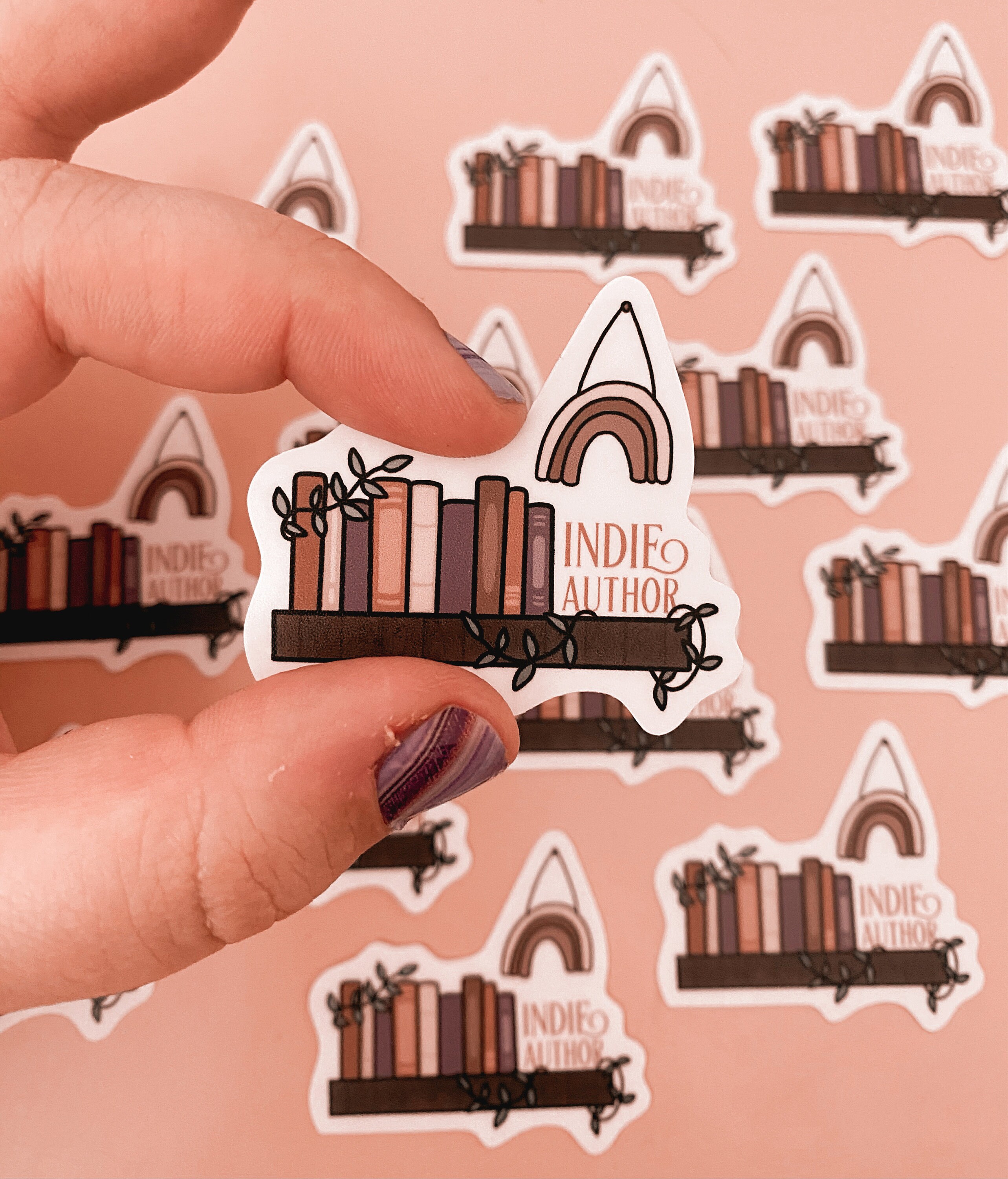 Indie Author Sticker Writing Sticker/ Writer Sticker/ Fantasy | Etsy